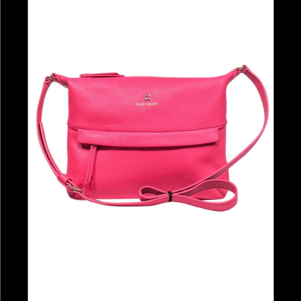 Kate Spade pink pebbled purse